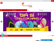 Tablet Screenshot of giaydepthai.com